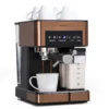 Machine à café expresso Klarstein Arabica 1350W 20 bars en cuivre