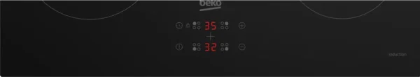 Plaque de cuisson à induction encastrable Beko HII 64400 MT 60 cm, noire, 4 zones