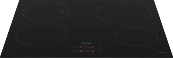 Plaque de cuisson à induction encastrable Beko HII 64400 MT 60 cm, noire, 4 zones