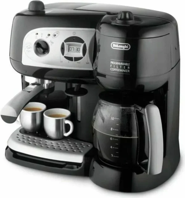 De'Longhi BCO264.1 De'Longhi BCO264.1 - Machine à café expresso combinée, 1750 W, 1,2 L, noire