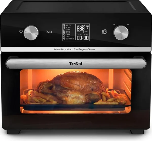 Friteuse à air chaud TEFAL Easy Fry 20L FW6058 Noir