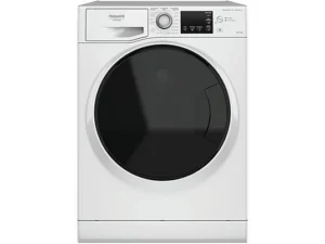 Lave-linge séchant HOTPOINT NDB 964489 WDA IT, chargement frontal, capacité de lavage 9 kg, capacité de séchage 6 kg, 16 programmes, profondeur 54 cm, blanc, classe énergétique A + lot de 4 pieds anti-vibrations KOENIC pour lave-linge + désodorisant d'intérieur MELICONI ECO PARFUM FRESH MUSK