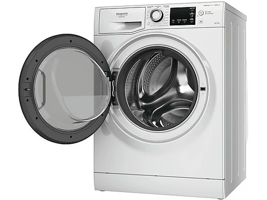 Lave-linge séchant HOTPOINT NDB 964489 WDA IT, chargement frontal, capacité de lavage 9 kg, capacité de séchage 6 kg, 16 programmes, profondeur 54 cm, blanc, classe énergétique A + lot de 4 pieds anti-vibrations KOENIC pour lave-linge + désodorisant d'intérieur MELICONI ECO PARFUM FRESH MUSK