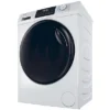 Lave-linge séchant HAIER HWD80-BP14929A-S, chargement frontal, capacité de lavage 8 kg, capacité de séchage 5 kg, 15 programmes, profondeur 53 cm, blanc, classe énergétique A + lot de 4 pieds anti-vibrations KOENIC pour lave-linge + parfum MELICONI ECO PARFUM MUSC FRAIS