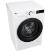 Lave-linge séchant LG AI DD D4R3009NSWB c Lave-linge séchant LG AI DD D4R3009NSWB, chargement frontal, capacité de lavage 9 kg, capacité de séchage 6 kg, 12 programmes, profondeur 56,5 cm, blanc, classe énergétique A + lot de 4 pieds anti-vibrations KOENIC pour lave-linge + désodorisant d'intérieur MELICONI ECO PARFUM FRESH MUSK