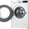 Lave-linge séchant LG AI DD D4R3009NSWB ep Lave-linge séchant LG AI DD D4R3009NSWB, chargement frontal, capacité de lavage 9 kg, capacité de séchage 6 kg, 12 programmes, profondeur 56,5 cm, blanc, classe énergétique A + lot de 4 pieds anti-vibrations KOENIC pour lave-linge + désodorisant d'intérieur MELICONI ECO PARFUM FRESH MUSK