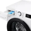 Lave-linge séchant LG AI DD D4R3009NSWB f Lave-linge séchant LG AI DD D4R3009NSWB, chargement frontal, capacité de lavage 9 kg, capacité de séchage 6 kg, 12 programmes, profondeur 56,5 cm, blanc, classe énergétique A + lot de 4 pieds anti-vibrations KOENIC pour lave-linge + désodorisant d'intérieur MELICONI ECO PARFUM FRESH MUSK