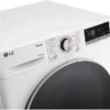 Lave-linge séchant LG AI DD D4R7011TSWG opl Lave-linge séchant LG AI DD D4R7011TSWG, chargement frontal, capacité de lavage 11 kg, capacité de séchage 6 kg, 13 programmes, profondeur 56,5 cm, blanc, classe énergétique A + lot de 4 pieds anti-vibrations KOENIC pour lave-linge + désodorisant d'intérieur MELICONI ECO PARFUM FRESH MUSK