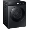Lave-linge séchant SAMSUNG WD11DB7B85GBU3 b Lave-linge séchant SAMSUNG WD11DB7B85GBU3, chargement frontal, capacité de lavage 11 kg, capacité de séchage 6 kg, 25 programmes, profondeur 60 cm, noir, classe énergétique A + lot de 4 pieds anti-vibrations KOENIC pour lave-linge, parfum MELICONI ECO PARFUM MUSC FRAIS