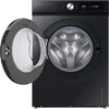 Lave-linge séchant SAMSUNG WD11DB7B85GBU3 iu Lave-linge séchant SAMSUNG WD11DB7B85GBU3, chargement frontal, capacité de lavage 11 kg, capacité de séchage 6 kg, 25 programmes, profondeur 60 cm, noir, classe énergétique A + lot de 4 pieds anti-vibrations KOENIC pour lave-linge, parfum MELICONI ECO PARFUM MUSC FRAIS