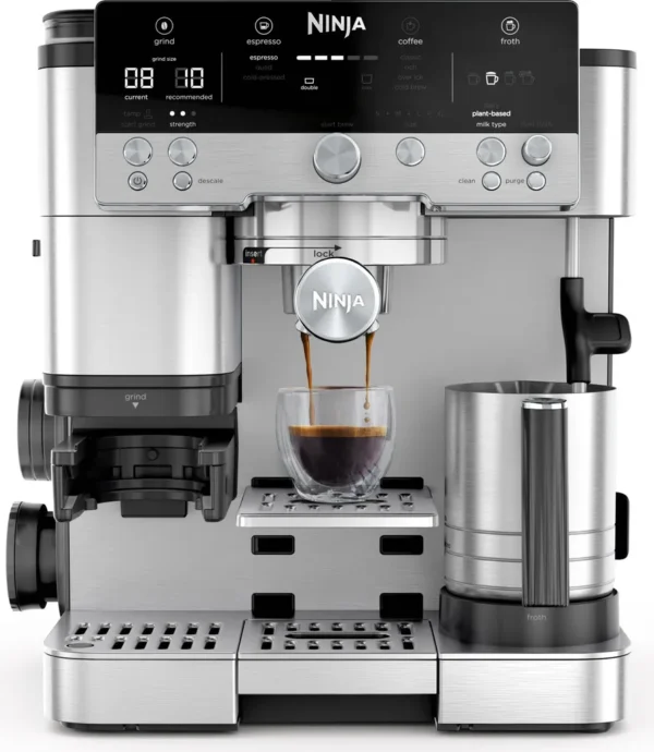 Machine à expresso Ninja ES601EU Luxe Premium avec porte-filtre