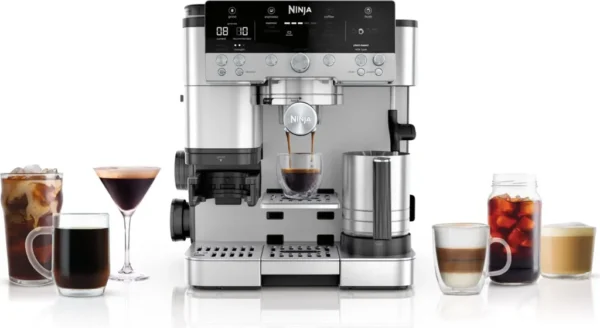 Machine à expresso Ninja ES601EU Luxe Premium avec porte-filtre