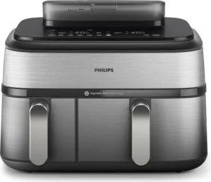 Friteuse à air chaud Philips Série 5000, 9 L, 1,4 kg, Rapid Air, 40 °C, 200 °C