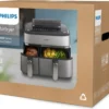 Friteuse à air chaud Philips Série 5000, 9 L, 1,4 kg, Rapid Air, 40 °C, 200 °C