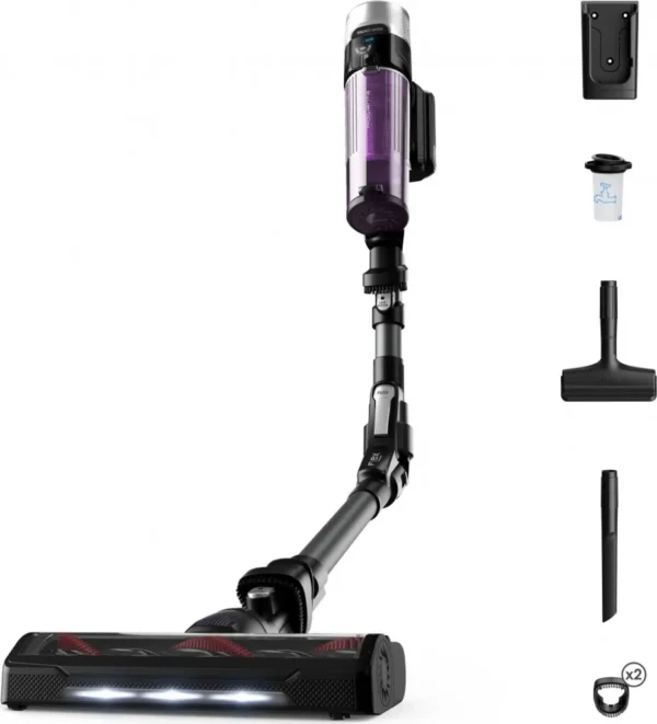 Aspirateur balai et à main sans fil Rowenta RH2038 X-Force Flex 9.60 Allergy