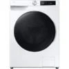 Lave-linge séchant SAMSUNG WD11DG6B85BE, chargement frontal, capacité de lavage 11 kg, capacité de séchage 6 kg, profondeur 600 mm, blanc, classe énergétique D