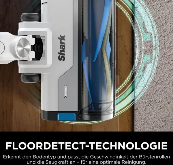 Shark IZ380EU b Aspirateur balai Shark IZ380EU, sans sac, métallisé, bleu marine, 0,7 l, plastique, aluminium